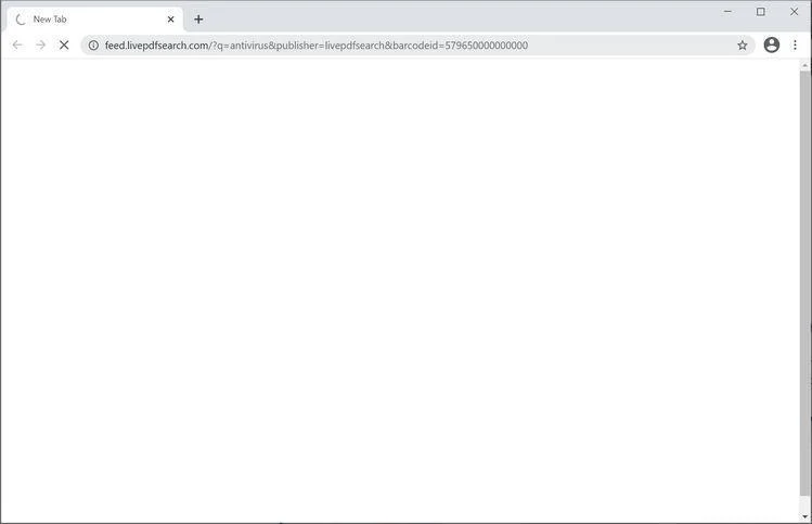 How to remove LivePDFSearch Search (Virus Removal Guide) 1 Image: Chrome browser is redirected to LivePDFSearch Search