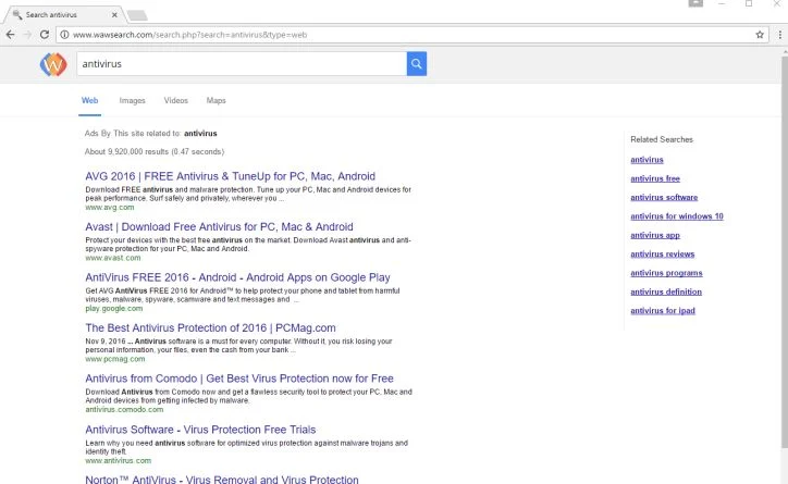 Wawsearch.com virus
