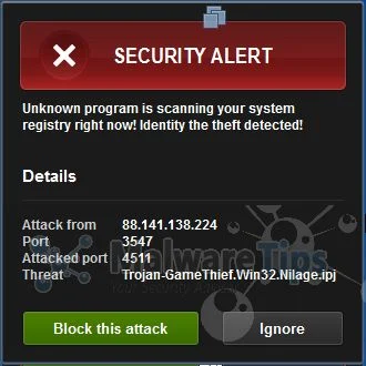 [Image: PC Defender 360 Security Alert]