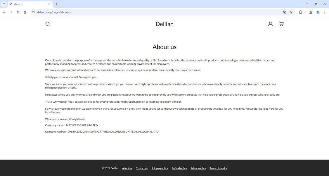 Delilan.shop Scam Store: What You Need To Know 1 Delilan.shop scam