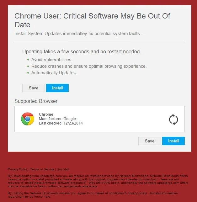 Win.updatergo.com pop-up virus Win.updatergo.com virus