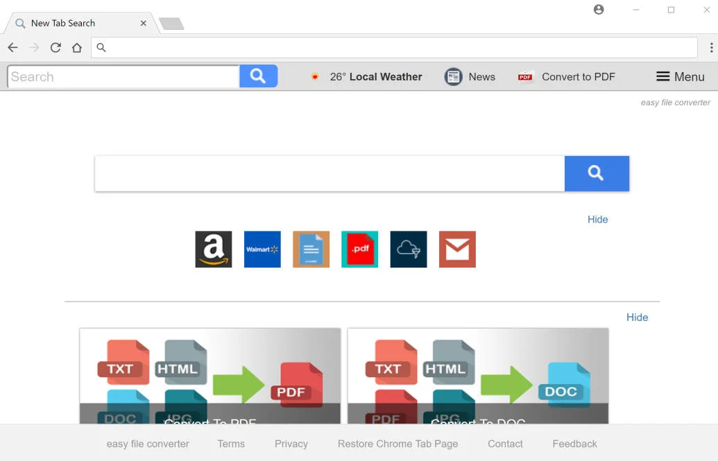 Search.searchfefc3.com redirect virus