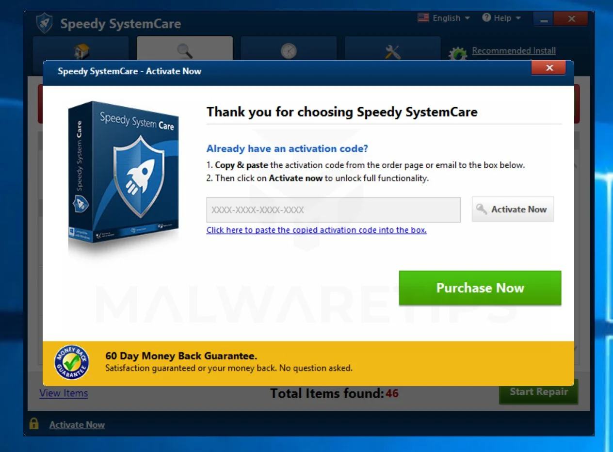 How to remove Speedy SystemCare (Virus Removal Guide) 2 Speedy SystemCare Adware