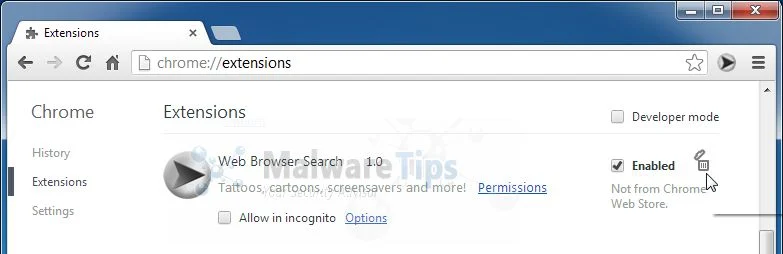[Image: WebBrowserSearch Chrome extension]