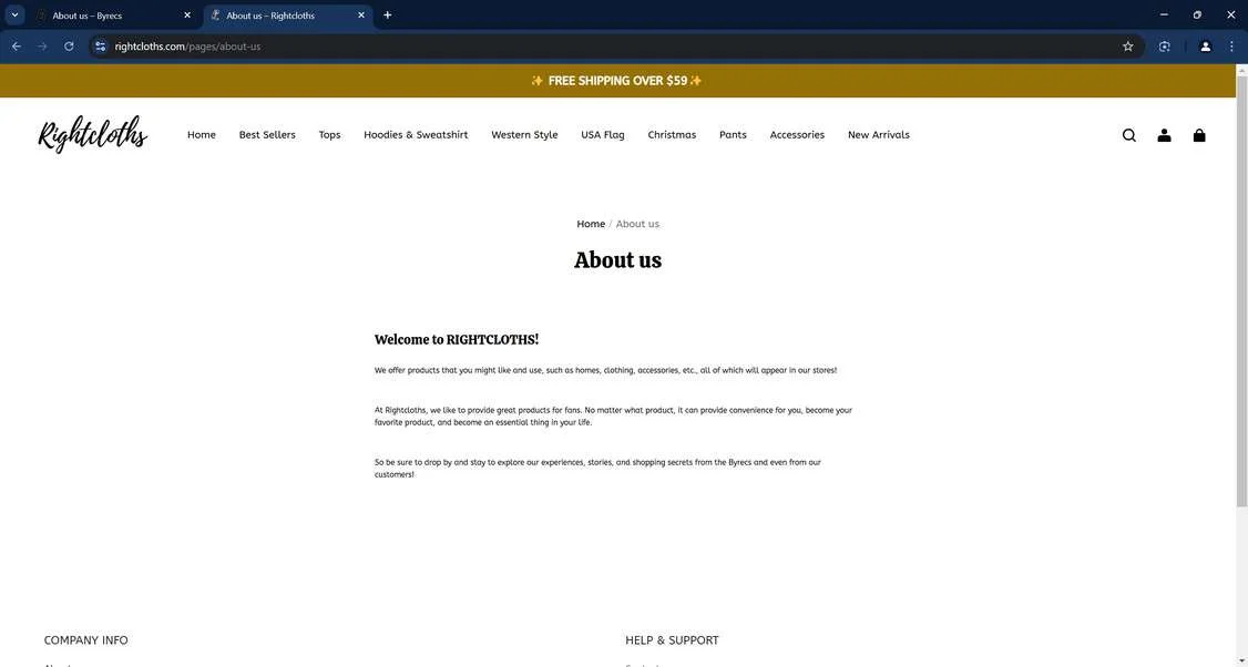 Rightcloths.com Review: Legit Store or Scam? Our Findings 1 Rightcloths.com scam