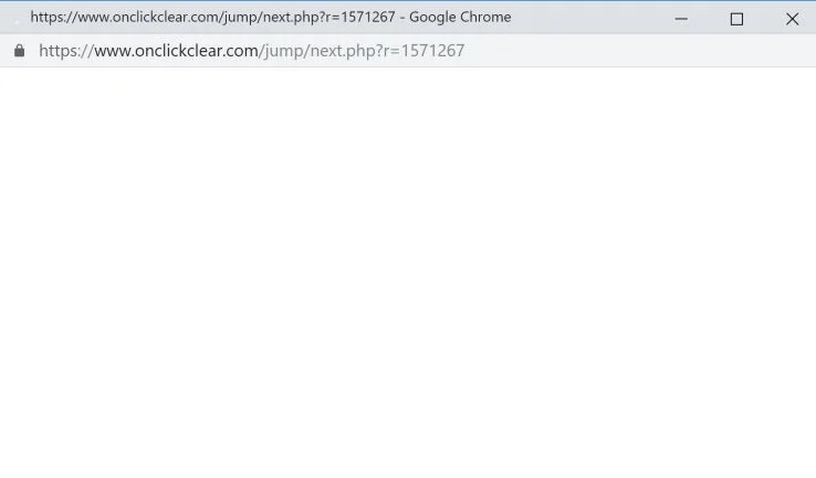onclickclear.com redirect virus