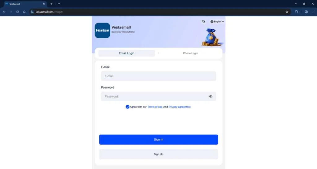 Vestasmall.com Crypto Scam - Read Our Findings Here 1 Vestasmall.com scam