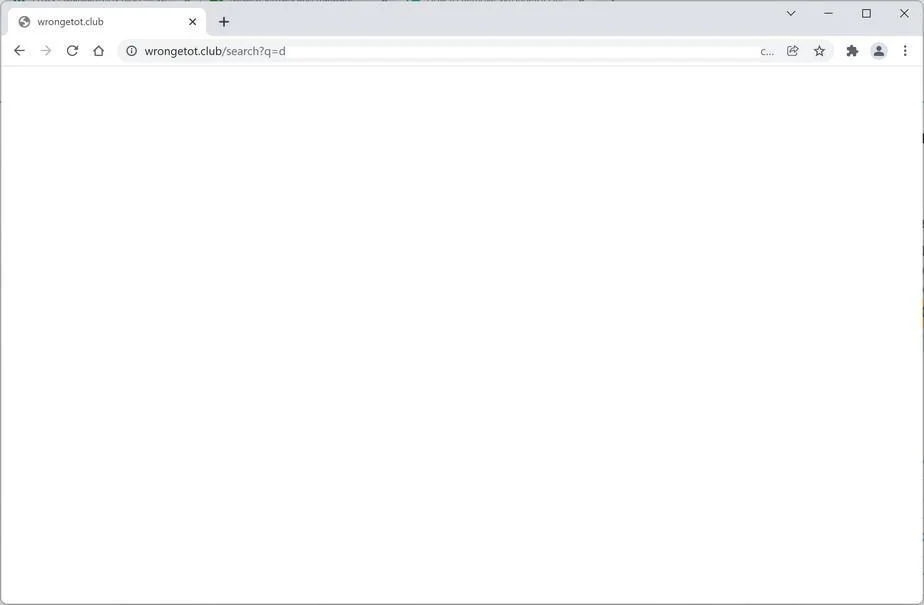 How to Remove Wrongetot.club Redirect (Virus Removal Guide) 1 Image: Wrongetot.club browser hijacker