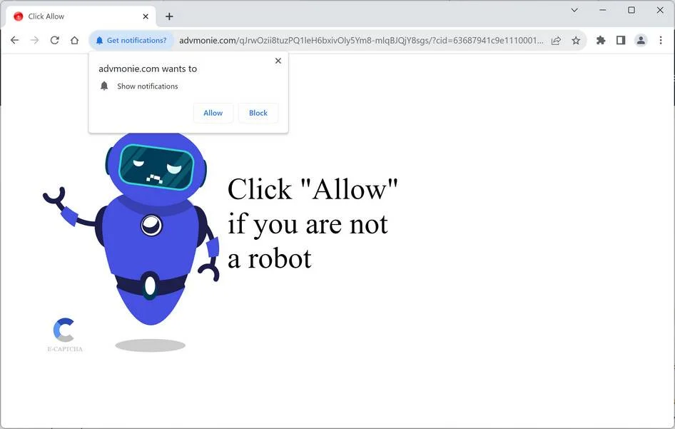 Advmonie.com ad