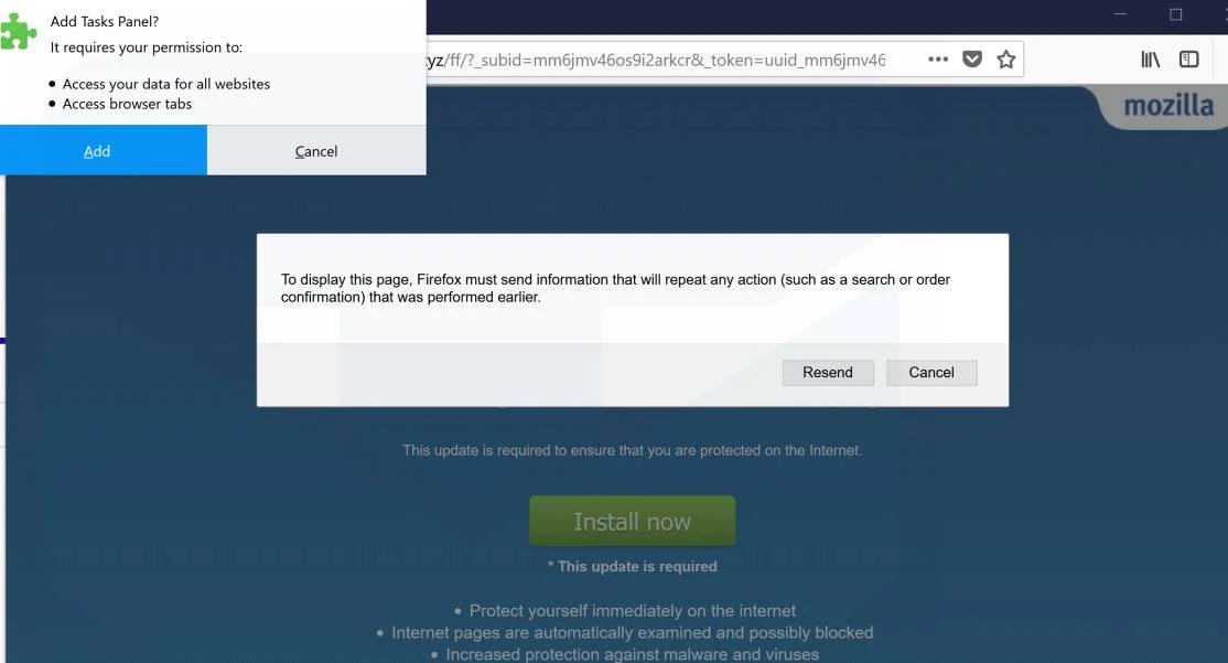 Task Panel by taskspanel.xyz adware