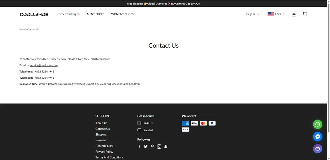 We Reviewed Coollshoe.com: Legit or Scam? Our Verdict 1 Coollshoe.com scam