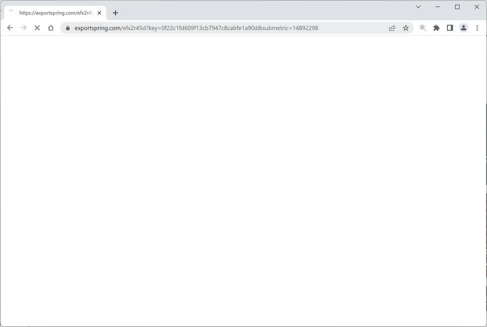 Remove Exportspring.com Ads (Virus Removal Guide) 1 Image: Exportspring.com Ads