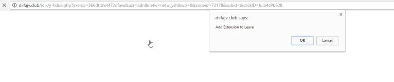 Diifajv.club virus