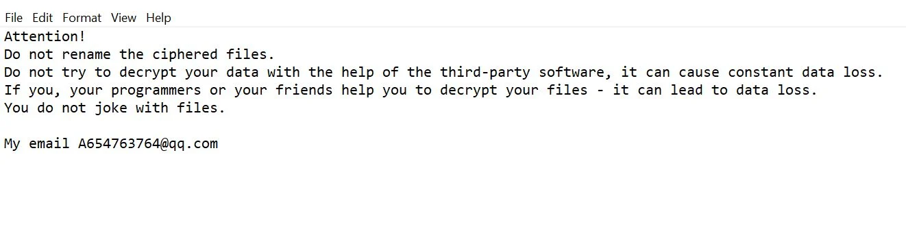 How to remove Cekisan ransomware (Virus Removal Guide) 1 Image: Cekisan Ransomware