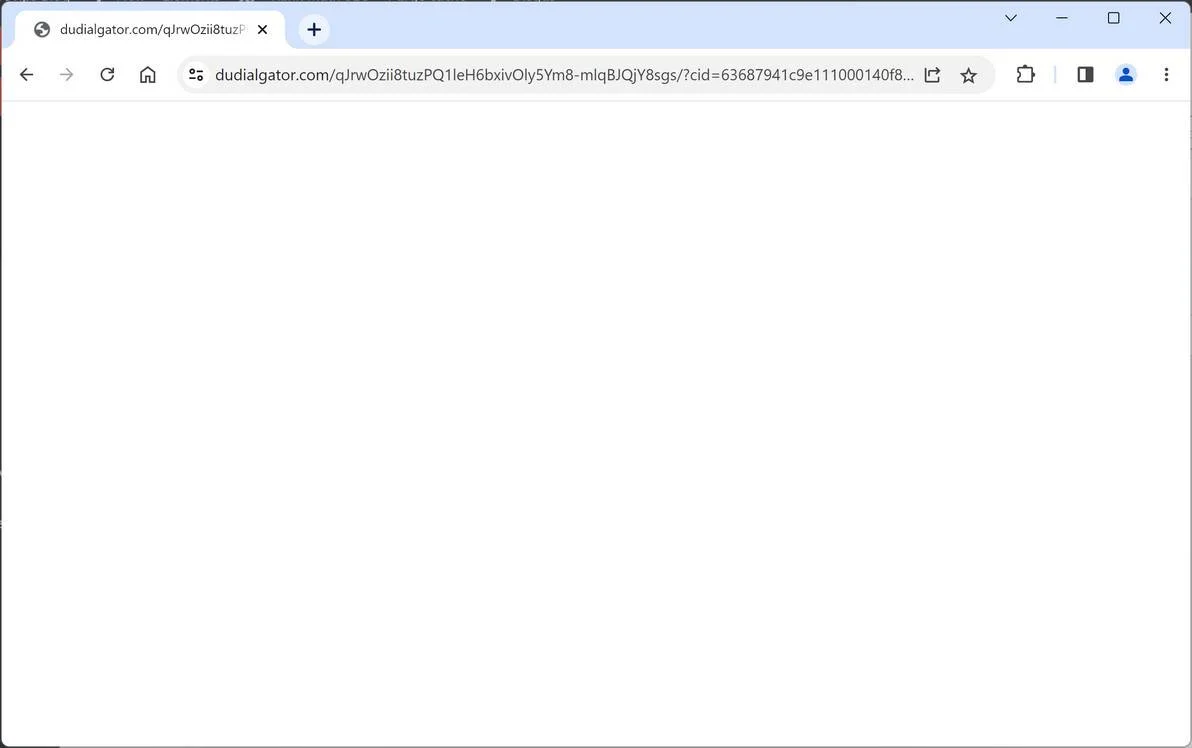 Dudialgator.com ad
