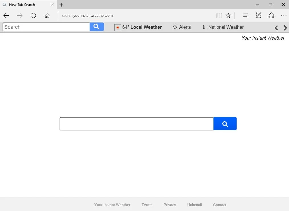 Search.yourinstantweather.com adware