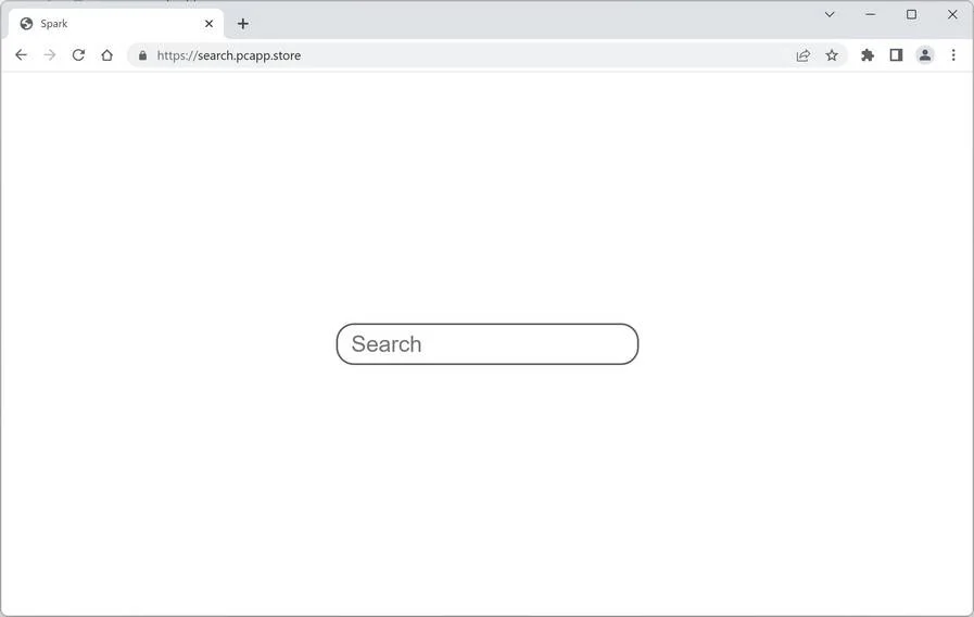 Image: Search.pcapp.store browser redirect