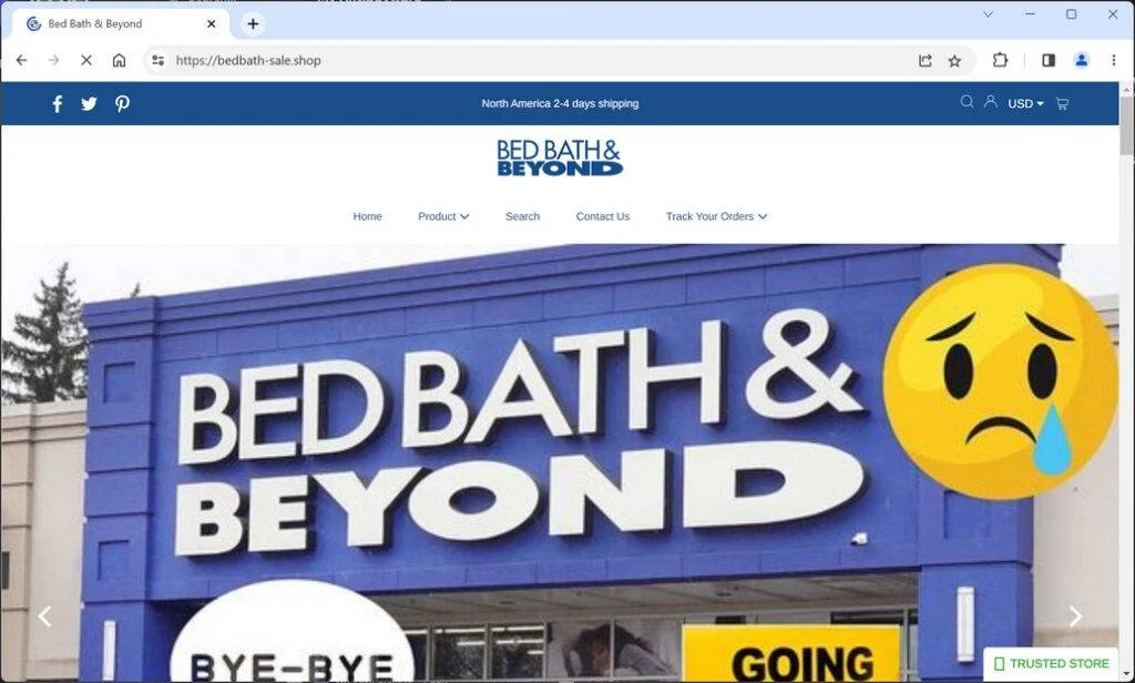 BedBath-Sale.shop Scam: What You Need To Know! 1 Bedbath-sale.shop SCAM