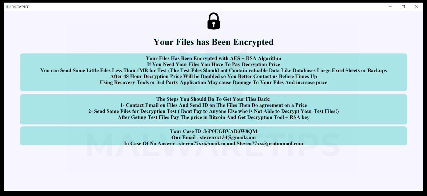 Image: VOID Ransomware