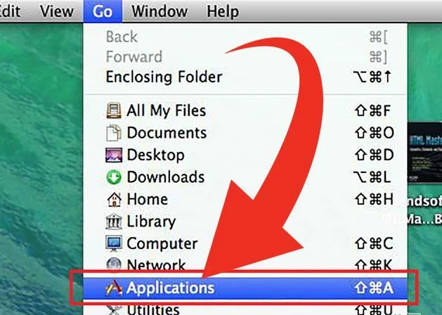 Applications on Mac OS X