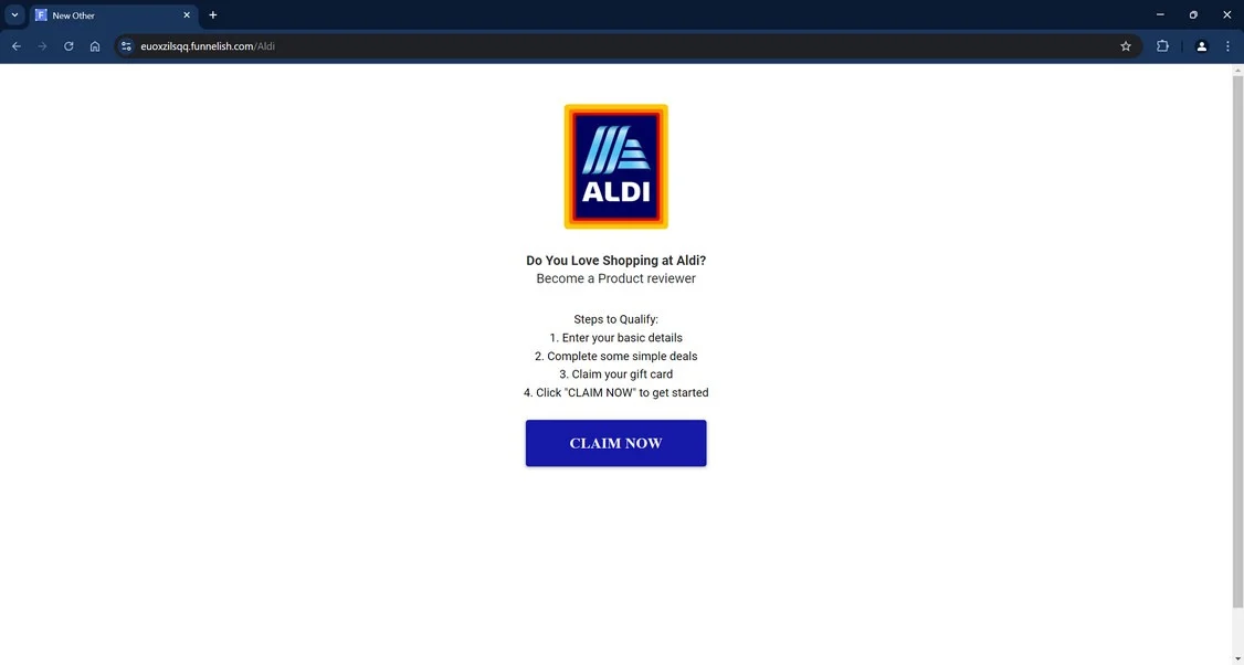 ALDI SCAM