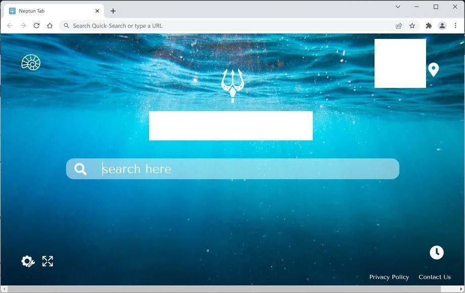 How to Remove Neptun Tab Browser Hijacker (Virus Removal Guide) 1 Image: Neptun Tab new tab page