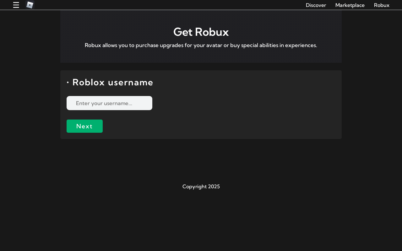 Robux-buy.blogspot.com scam