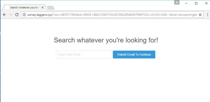 Survey.laggers.xyz virus