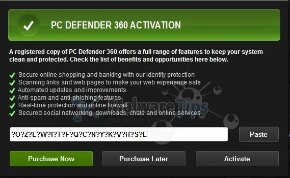 [Image: PC Defender 360 Activation Code]