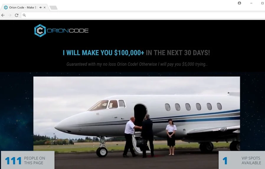 Orion-code.theccode.biz Adware Virus