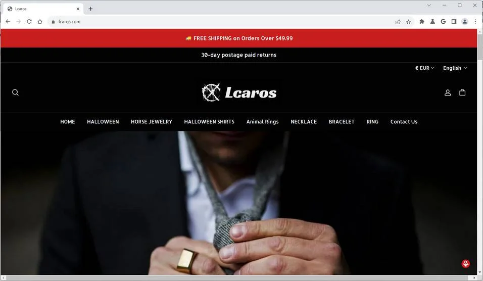 Lcaros.com Review: Legit Store or Shady Scam? 1 lcaros.com trendmicro
