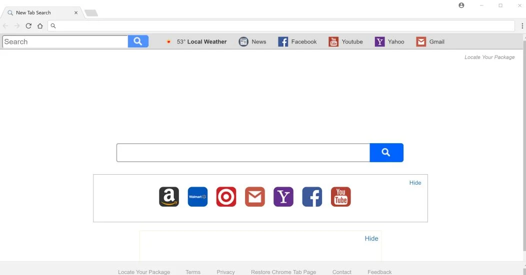 Search.searchlypackage.com redirect virus