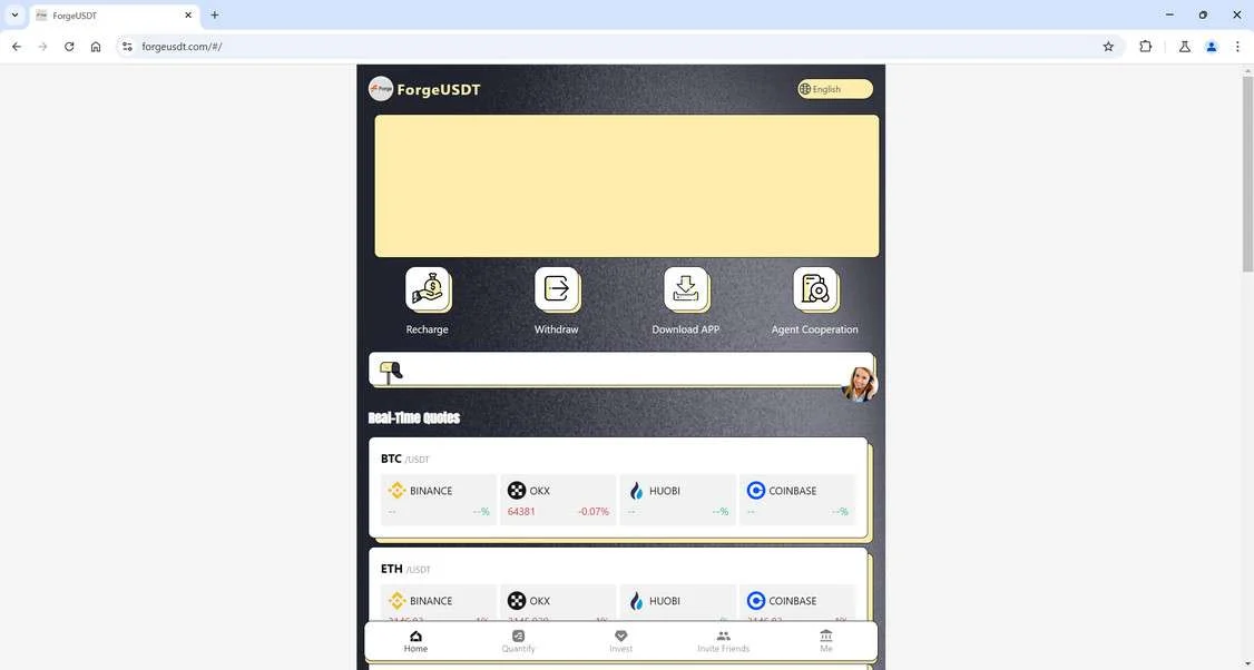 ForgeUSDT.com scam