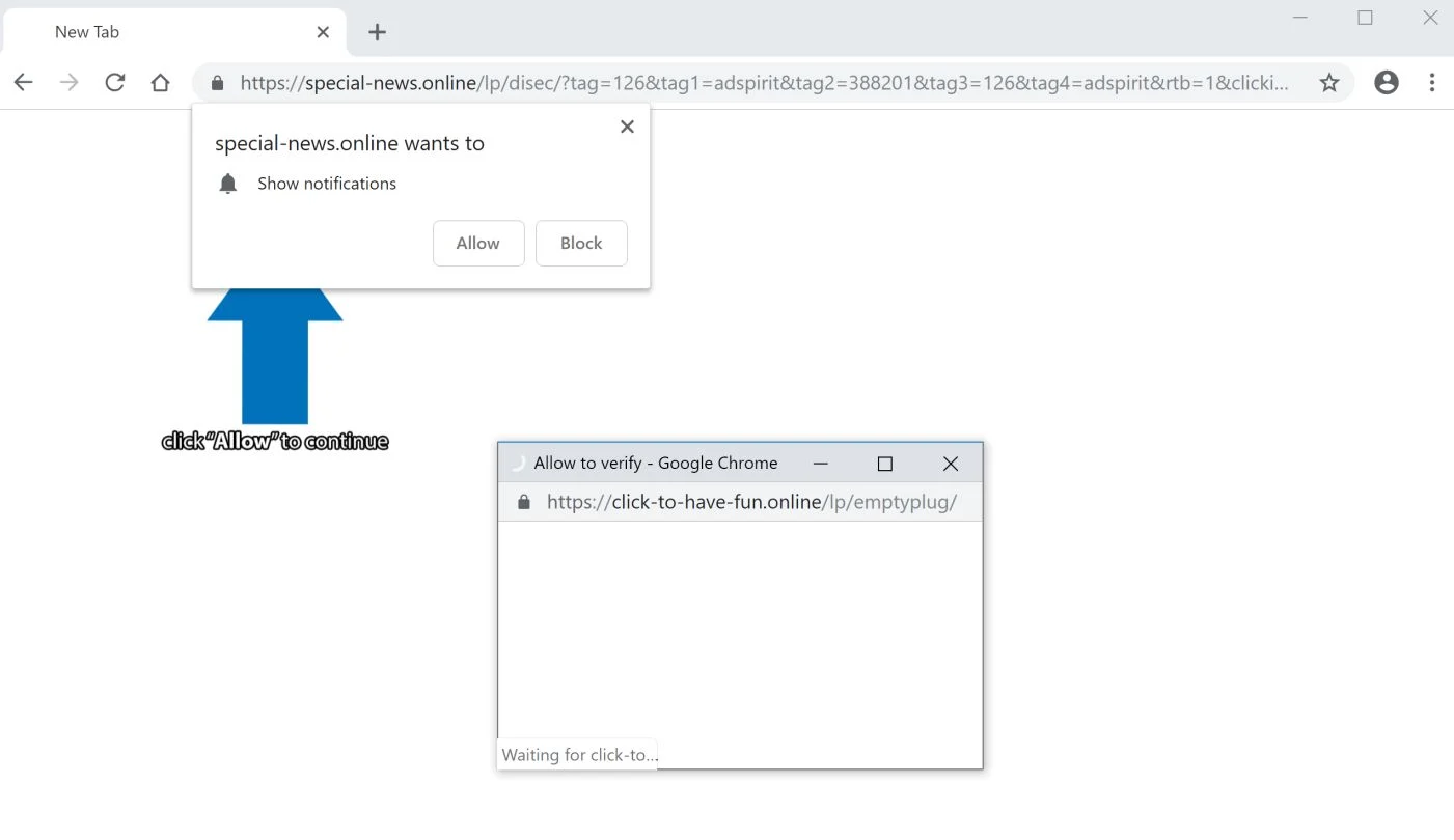 How to remove Special-news.online pop-up ads (Virus Removal Guide) 1 Special-news.online redirect virus