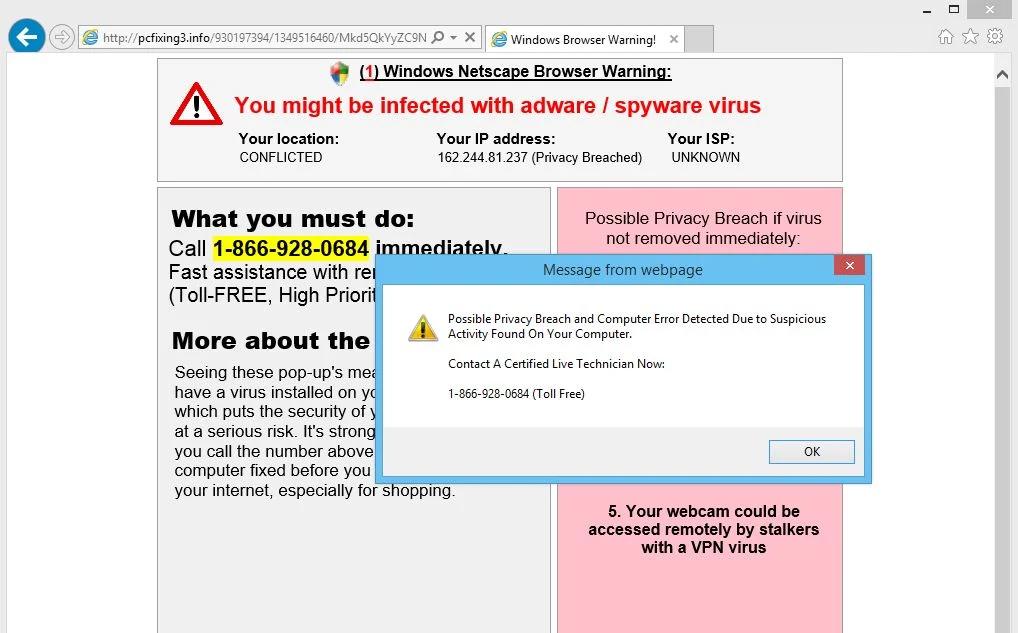 pcfixing3.info virus