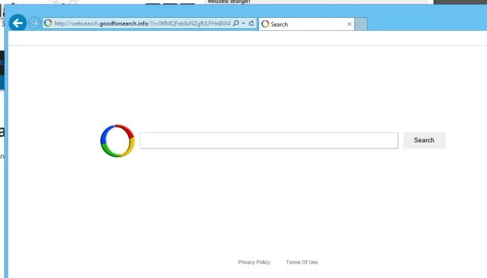 Websearch.goodforsearch.info virus