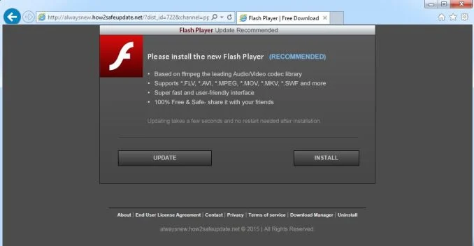 alwaysnew.how2safeupdate.net virus