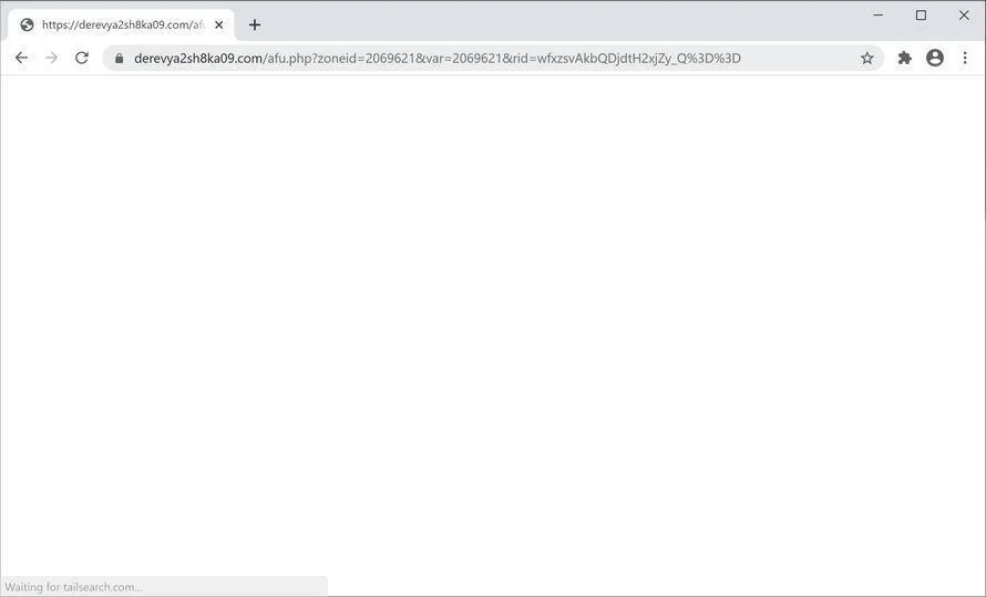 Remove Derevya2sh8ka09.com pop-up ads (Virus Removal Guide) 1 Image: Chrome browser is redirected to Derevya2sh8ka09.com