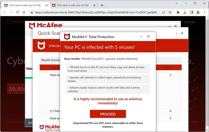 Remove Safesitenow.info Pop-up Ads (Virus Removal Guide) 1 Image: Safesitenow.info Ads