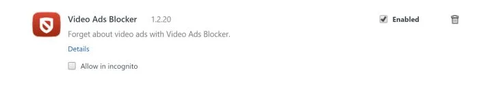 Video Ads Blocker adware