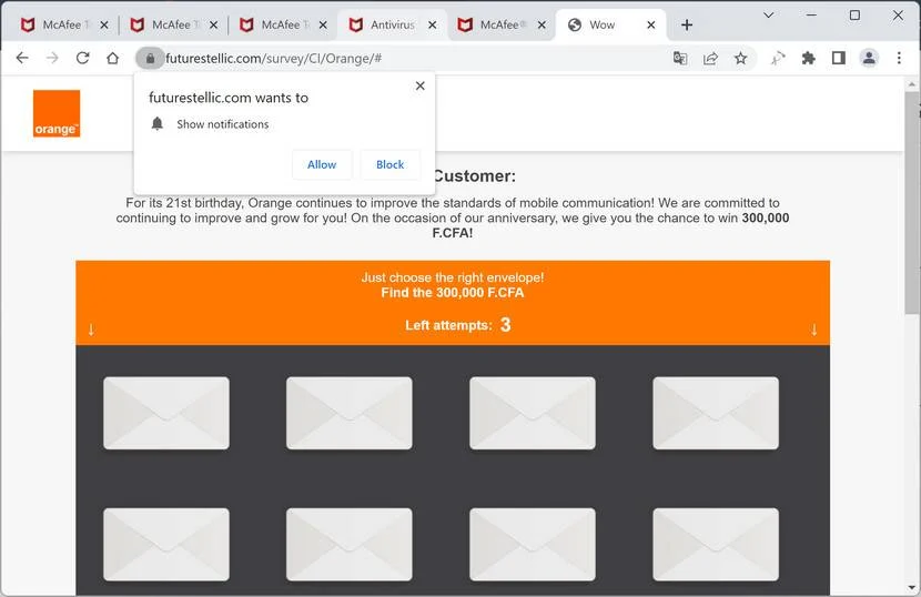 Orange Survey Scam - What Is It & How It Works! 1 fake orage survey scam