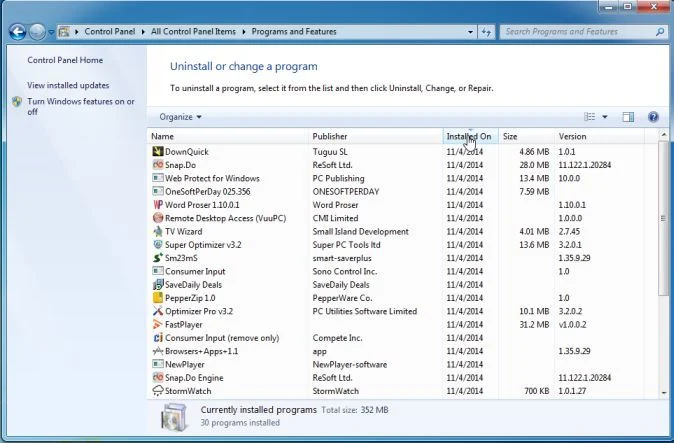 Uninstall CoolSurfing from Windows Remove CoolSurfing from Windows