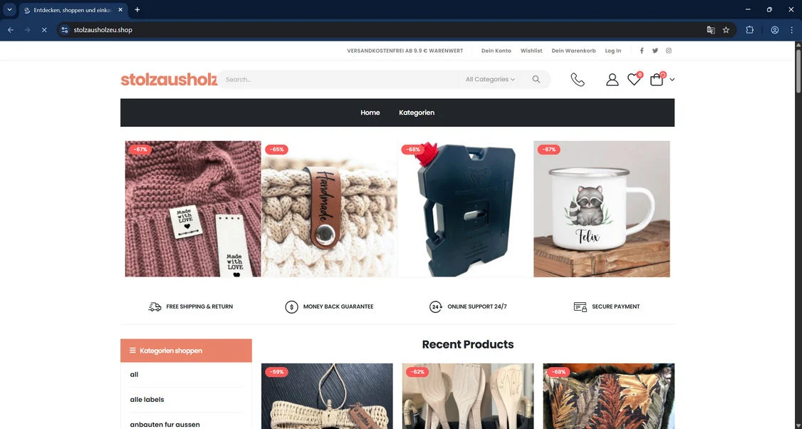 Stolzausholzeu.shop scam