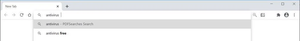 Remove PDFSearches browser hijacker (Virus Removal Guide) 1 Image: Chrome browser is redirected to PDFSearches Search