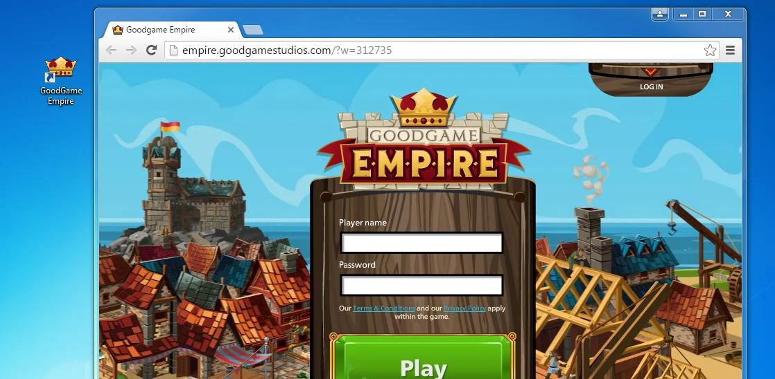GoodGame Empire hijack