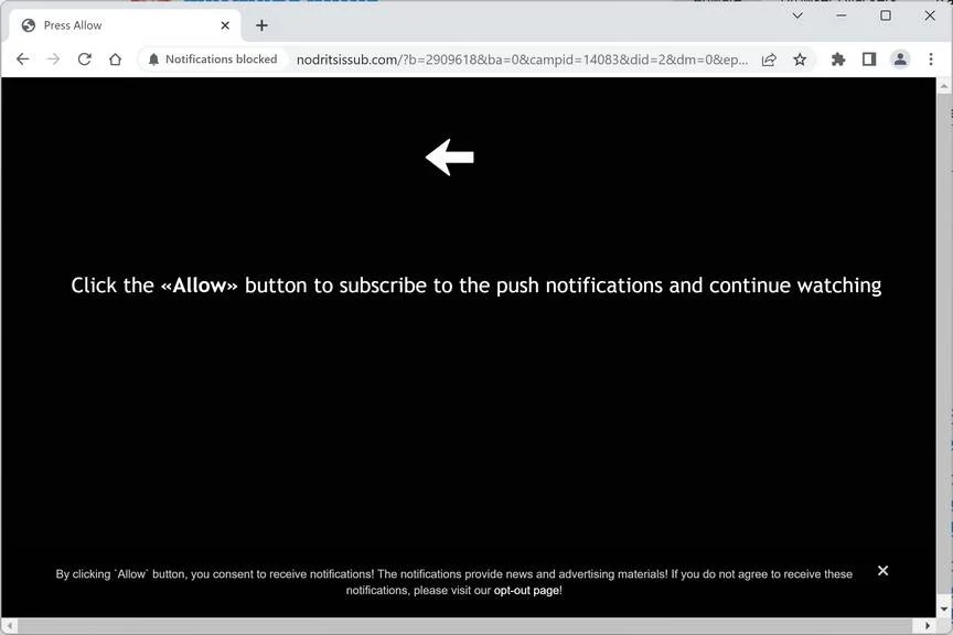 Nodritsissub.com ad