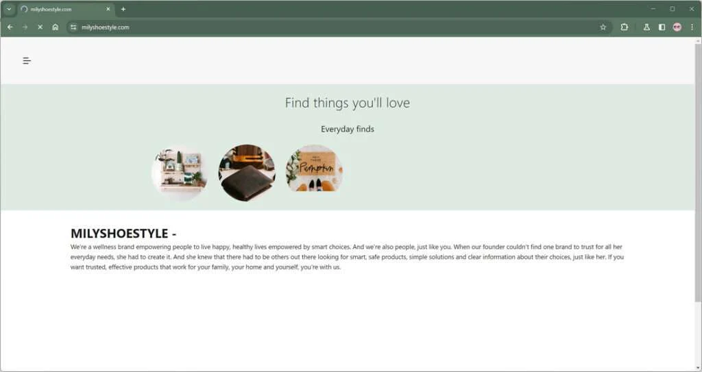 Avoid Milyshoestyle.com Scam Store - Fake Shop Warning 1 Milyshoestyle.com scam