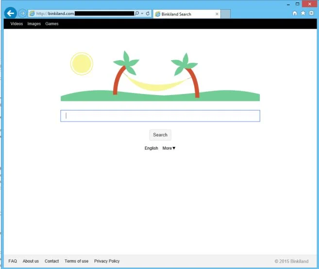 Binkiland.com virus