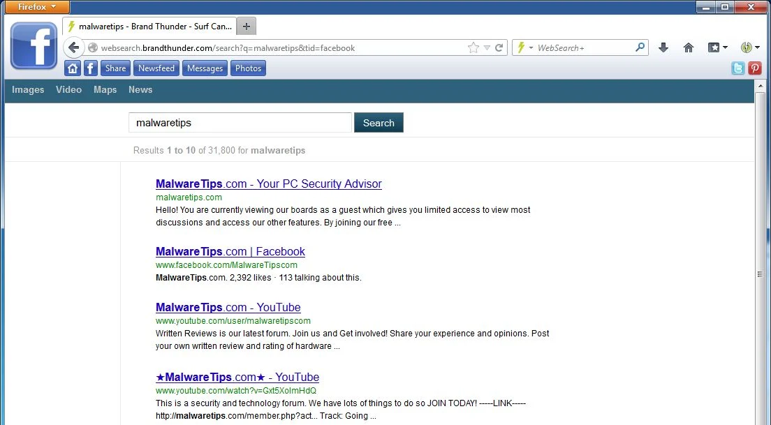 [Image: websearch.brandthunder.com virus]