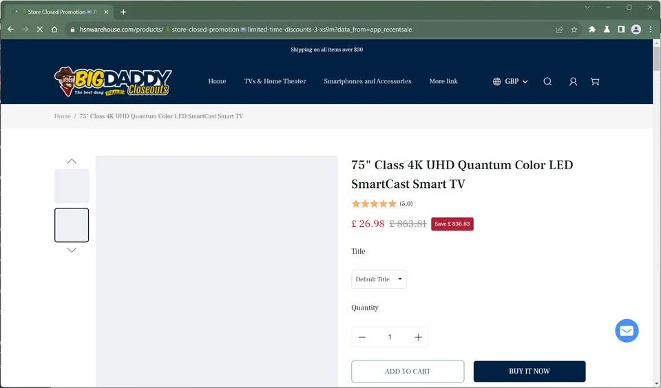 Think Twice Before Using Hsnwarehouse.com - It's a Scam 1 hsnwarehouse.com scam